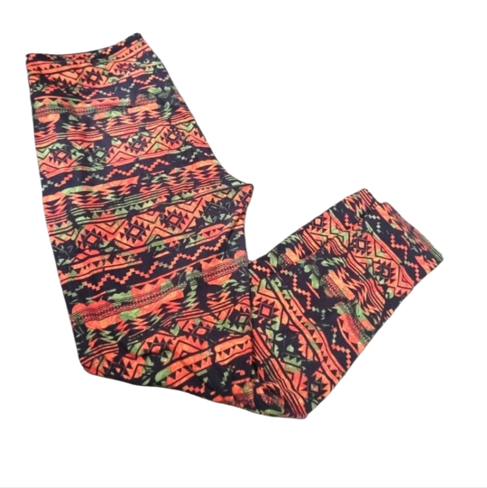 LULAROE Legging good condition autumn color size 12/22 - Picture 1 of 7